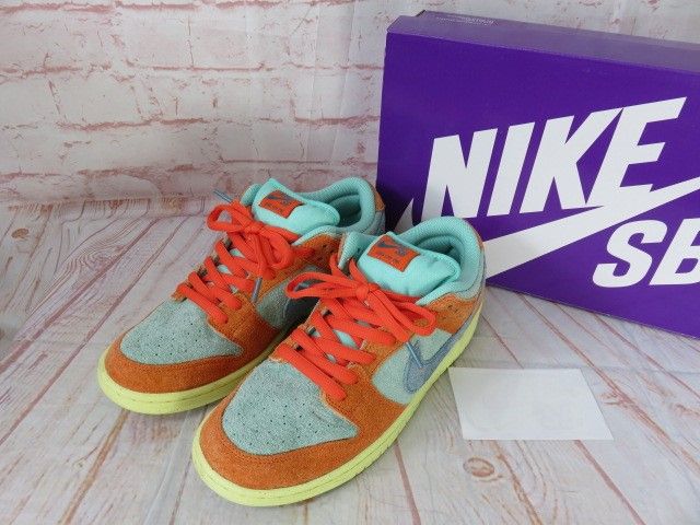 中古】 箱有 NIKE SB ﾅｲｷｴｽﾋﾞｰ DUNK LOW PRO PRM ﾀﾞﾝｸ ｽﾆｰｶｰ DV5429