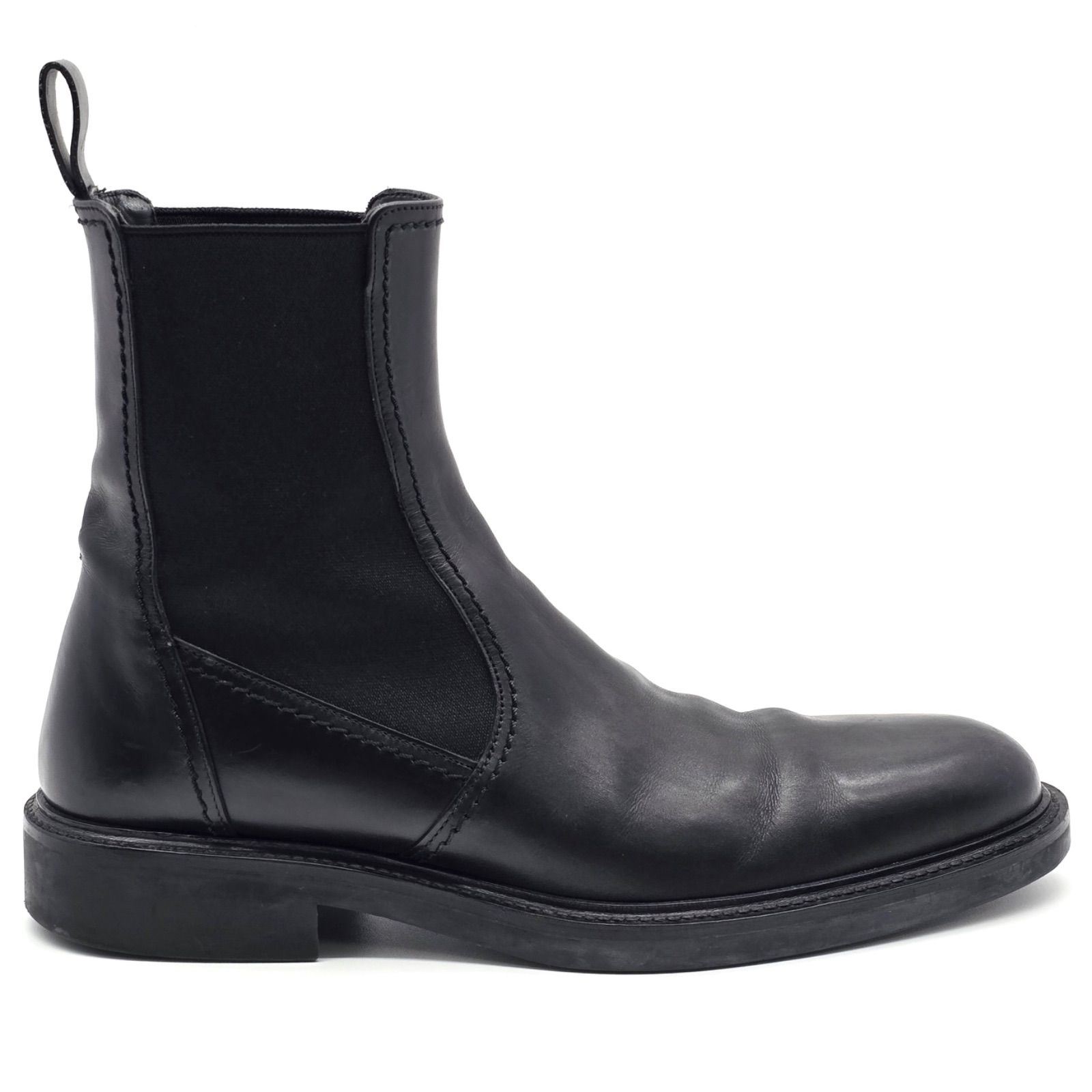 GUCCI ブラック レザーブーツ 37C GUCCI - グッチ GUCCI ブーツ ショートブーツ 靴 シューズ