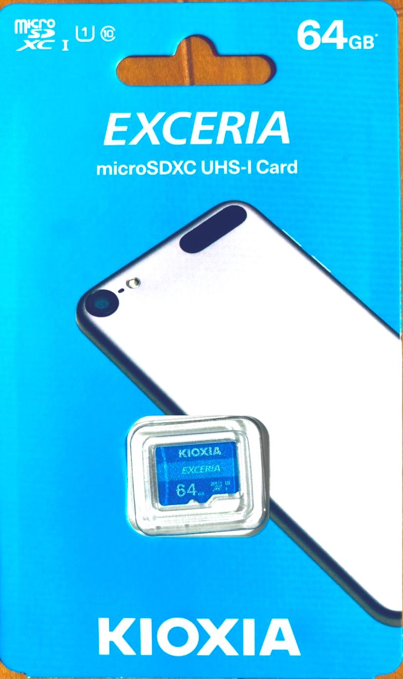 microSDカード マイクロSDカード 64GB キオクシア 3枚 - メルカリ