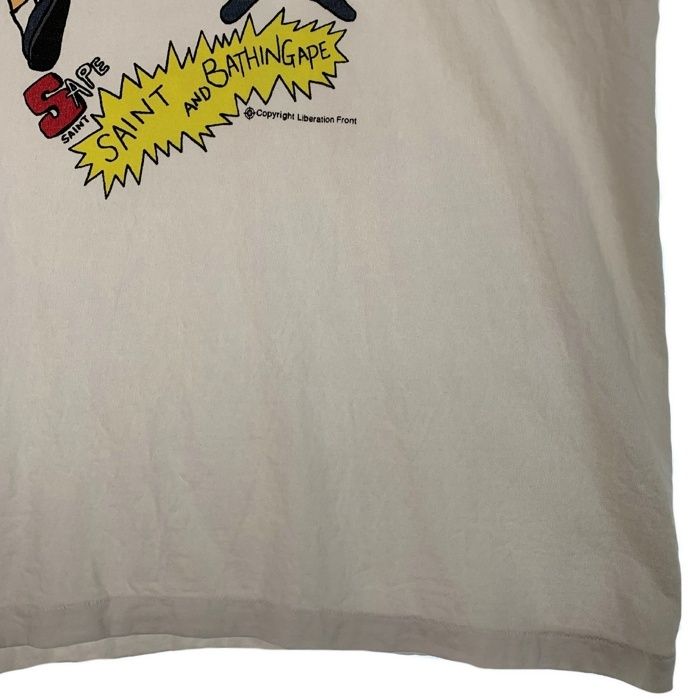 SAINT Mxxxxxx セントマイケル 23SS A BATHING APE TEE アベイシング  