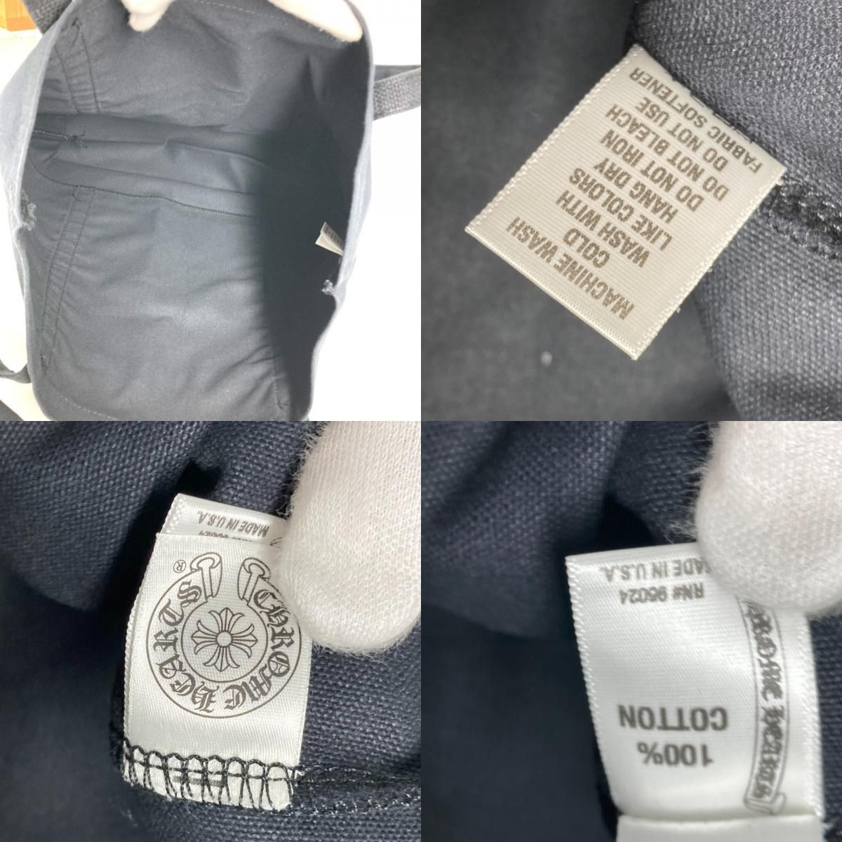 CHROME HEARTS クロムハーツ トートバッグ ホースシュー ロゴ
