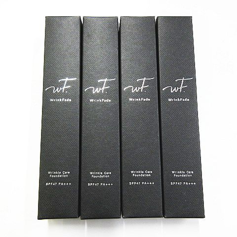 4本セット Wrink Fade リンクフェード 薬用リンクルカバー ファンデーション シワ改善ファンデーション ナチュラルベージュ 20g コスメ ベースメイク D232LF