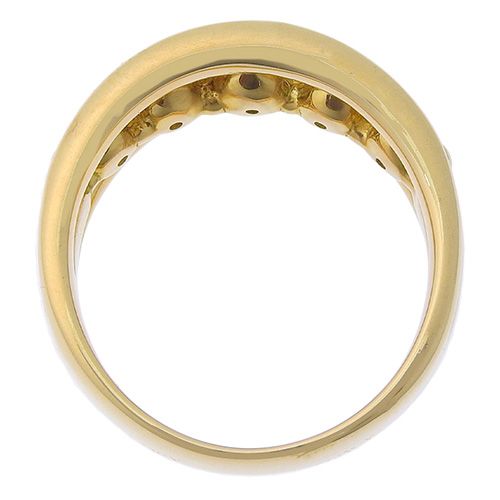 D1.02 ダイヤモンド リング K18 イエローゴールド YG リング・指輪  