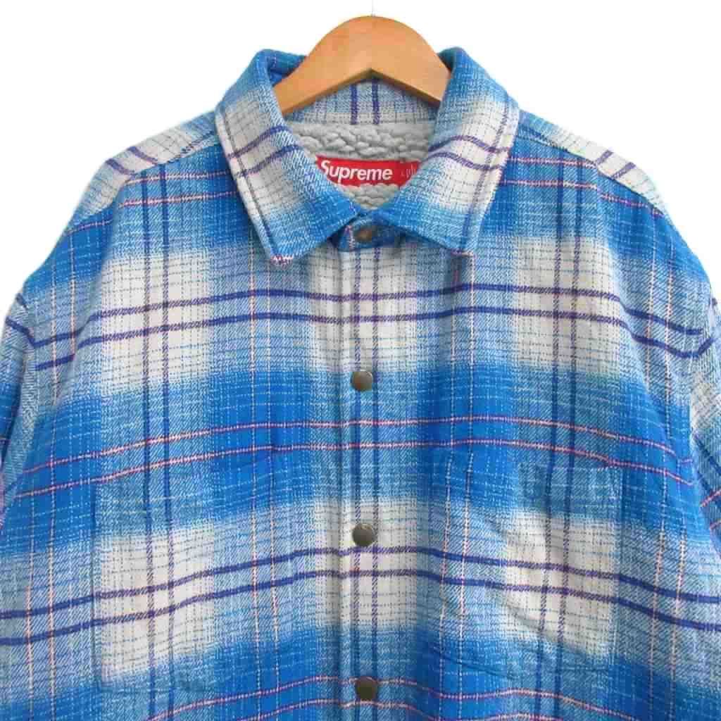 シュプリーム SUPREME FW23 Lined Flannel Snap Shirt ライン 