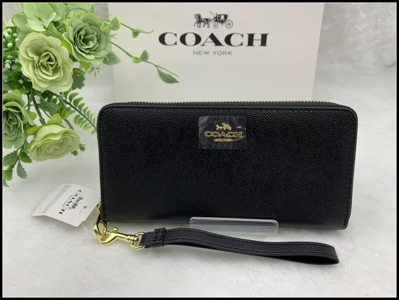 COACH 長財布 コーチ 財布 大人気 アコーディオン ウォレット プレゼント 贈り物 ギフト ラウンドファスナー ロング ジップ ファッション レディース メンズ ブランド 誕生日 記念品 新品 未使用 C3441 A203Z-7