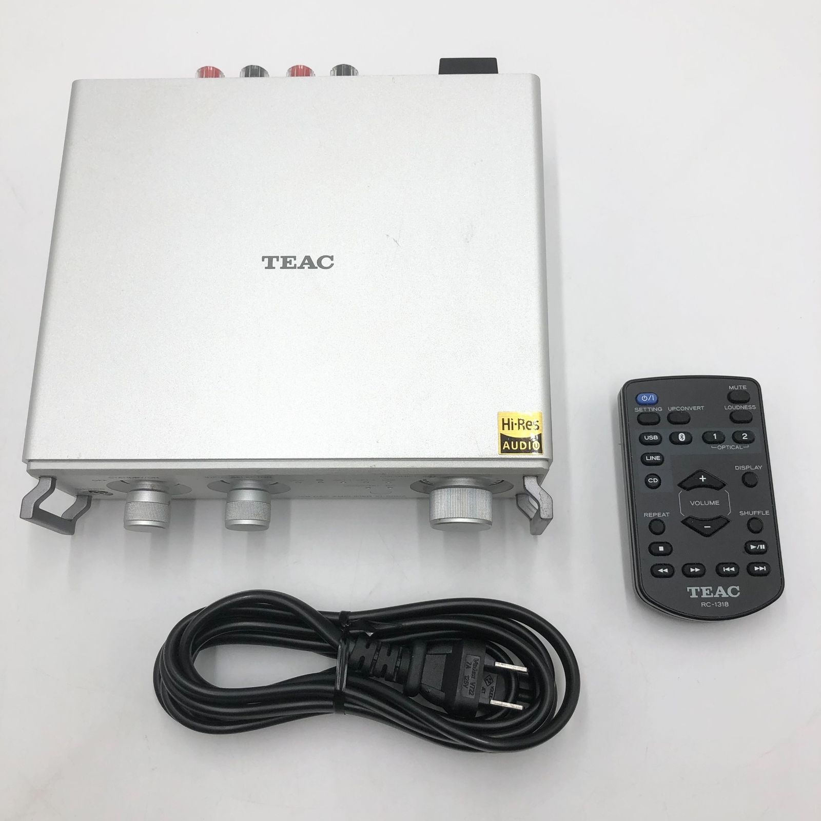 TEAC USB DAC/ステレオプリメインアンプ AI-101DA シルバー TEAC USB DAC/ステレオプリメインアンプ AI-101DA シルバー