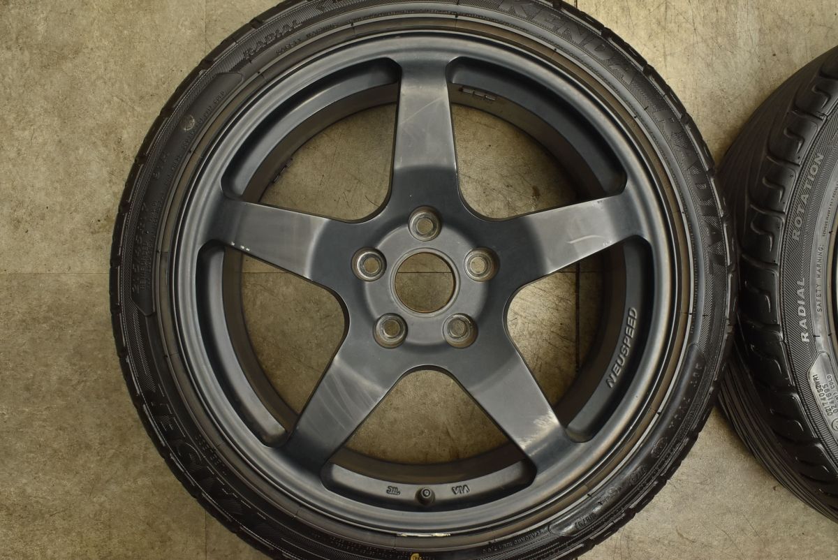 ホイールのみ NEUSPEED 17in 8J 45 PCD112 KAISER 215 45R17 225 45R17 フォルクスワーゲン ゴルフ ジェッタ アウディ A3