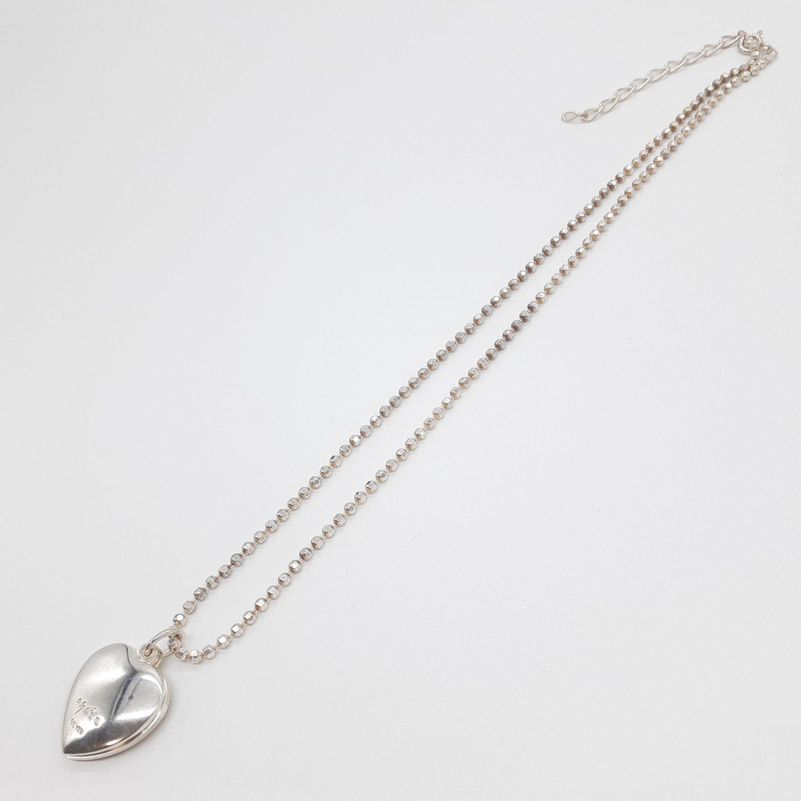 agete アガット ネックレス シルバー SILVER ハート ロケット 