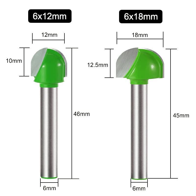 新着商品】トリマー ビット(シャンク径6mm) 5本セット U溝ビット 超硬ルーターセット 電動トリマー用 ほぞカッター Kimlonton超硬トリマ・ ルータービット 面取り切削工具 戸板彫刻 木工用カッター - メルカリ