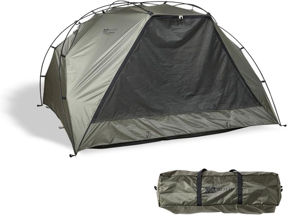 WAQ EASE SHADE イーズシェード チャコール220x180cm WAQ EASE SHADE 日除けシェード 簡易テント日除けテント テント
