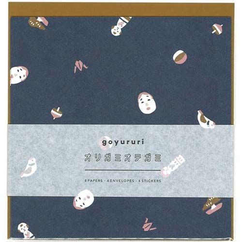 まとめ エルコミューン レターセット goyururi オリガミオテガミ MINGEI GYR-001 ×30セット