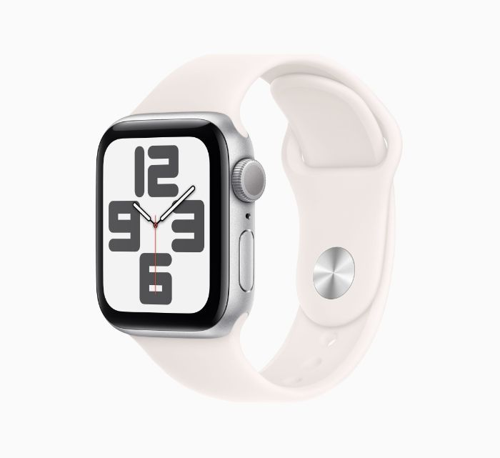 Apple Watch SE(GPSモデル)-40mmシルバーアルミニウムケース Apple Watch SE（GPSモデル）- 40mmシルバーアルミニウムケースと