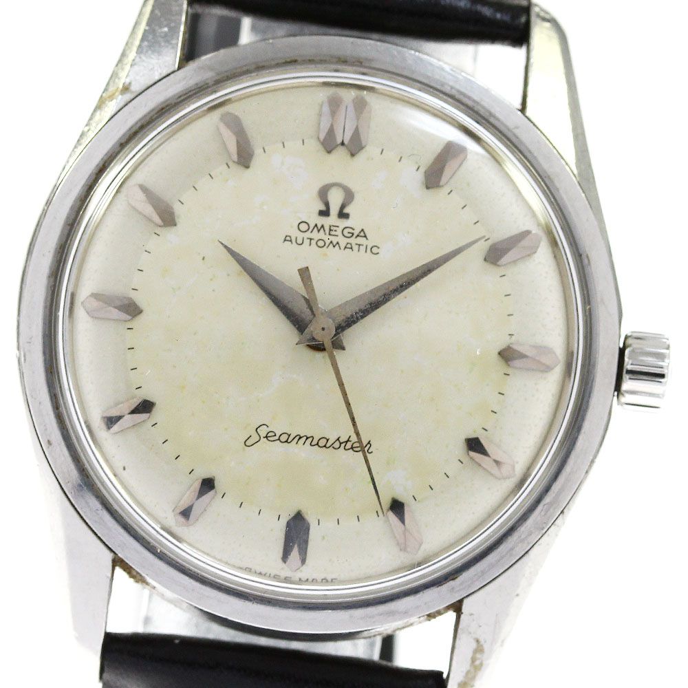 【希少 アンティーク】 OMEGA　オメガ　Ref.2864 7 SC　501　自動巻き　20石　GPxレザー　メンズ　腕時計 オメガ OMEGA 2864-7 cal.501 ヴィンテージ 自動巻き メンズ