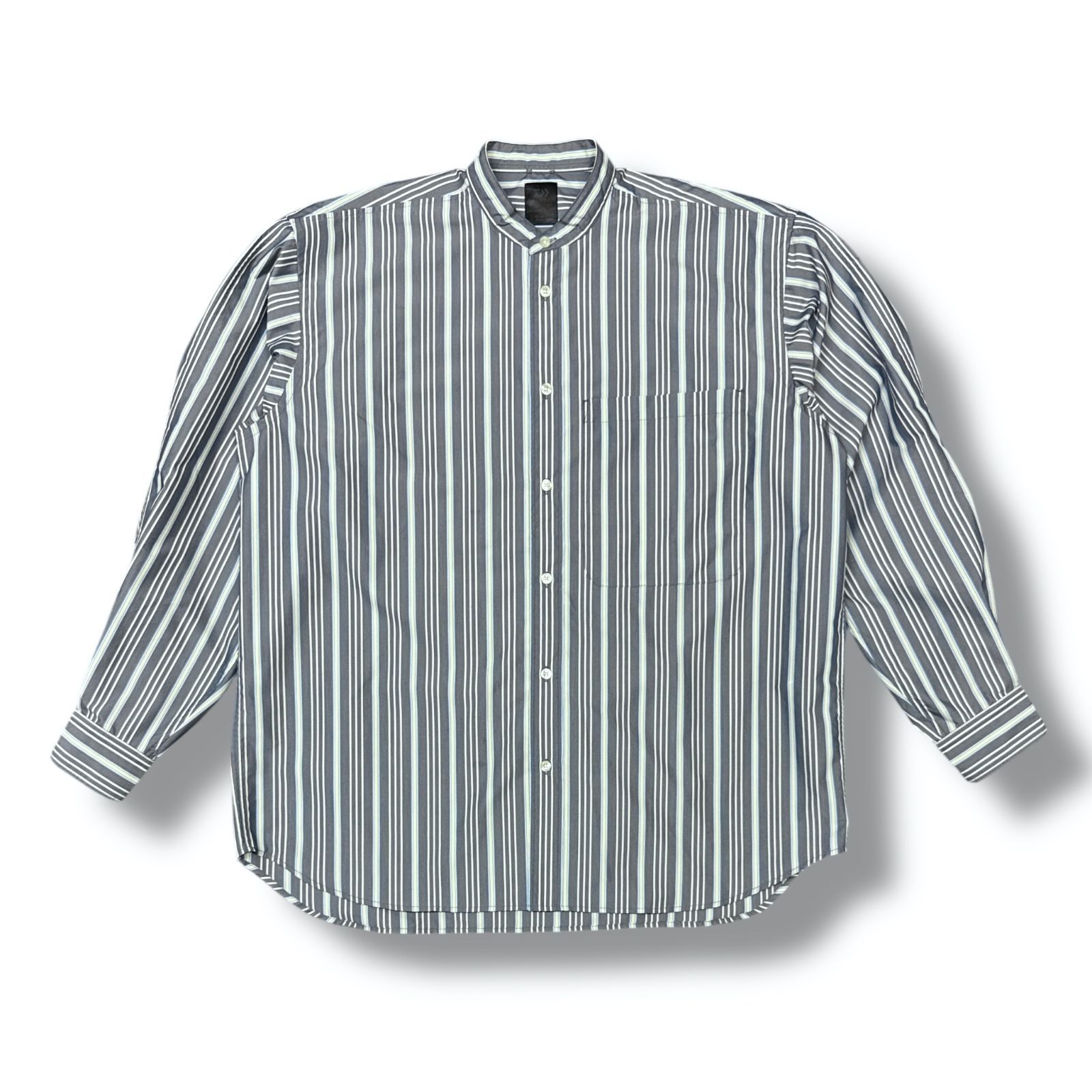 参考上代17600円 DAIWA PIER39 TECH BAND COLLAR SHIRTS L/S