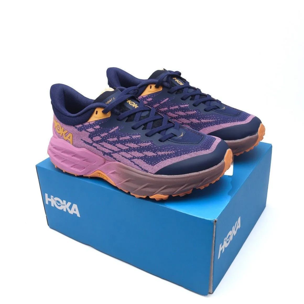 オハネ×5 HOKA ONE ONE ホカ オネオネ SPEEDGOAT 5 Bellwether Blue