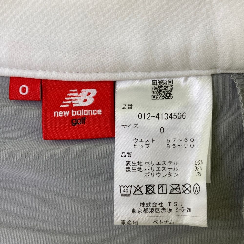 サイズ：0 NEW BALANCE GOLF ニューバランス 2024年モデル インナー付 スカート  ホワイト系 [240101500257] ゴルフウェア レディース ストスト サイズ：0 NEW BALANCE GOLF ニューバランス 2024年モデル