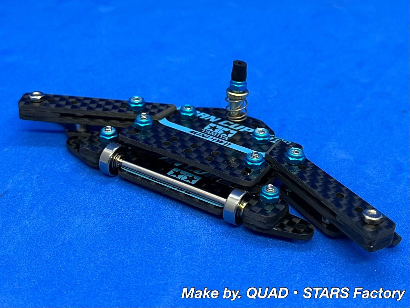 ミニ四駆・MS用】1軸リヤアンカー J-CUP2021／カーボン19mm対応