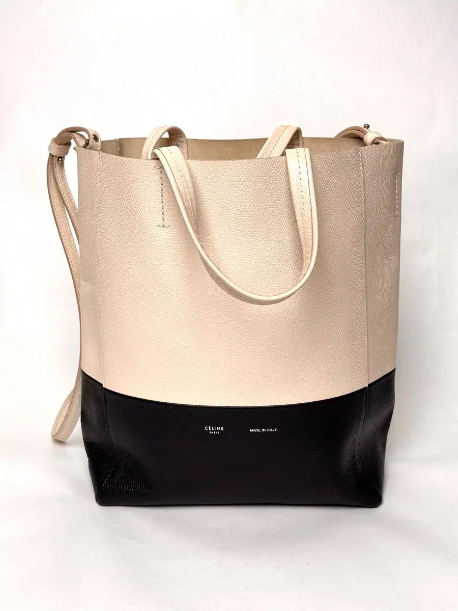 Celine(セリーヌ) カバスバッグ スモール クリーム ＆ ブラック