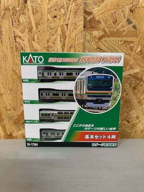 【新品・未使用】正規品 KATO カトー 鉄道模型 Nゲージ E231系1000番台東海道線（更新車） 基本セット（4両） 10-1784