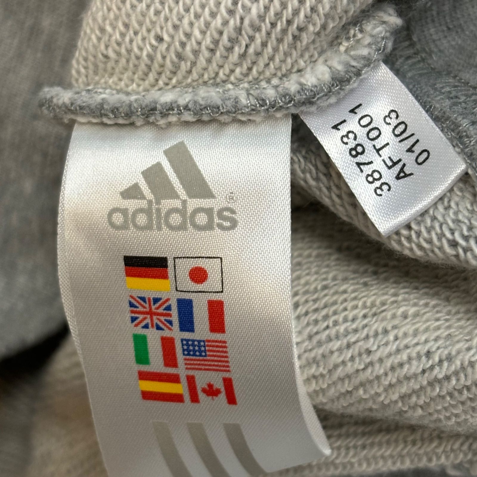 00s Y2K adidas archive アディダス スウェット トレーナー ラグラン 