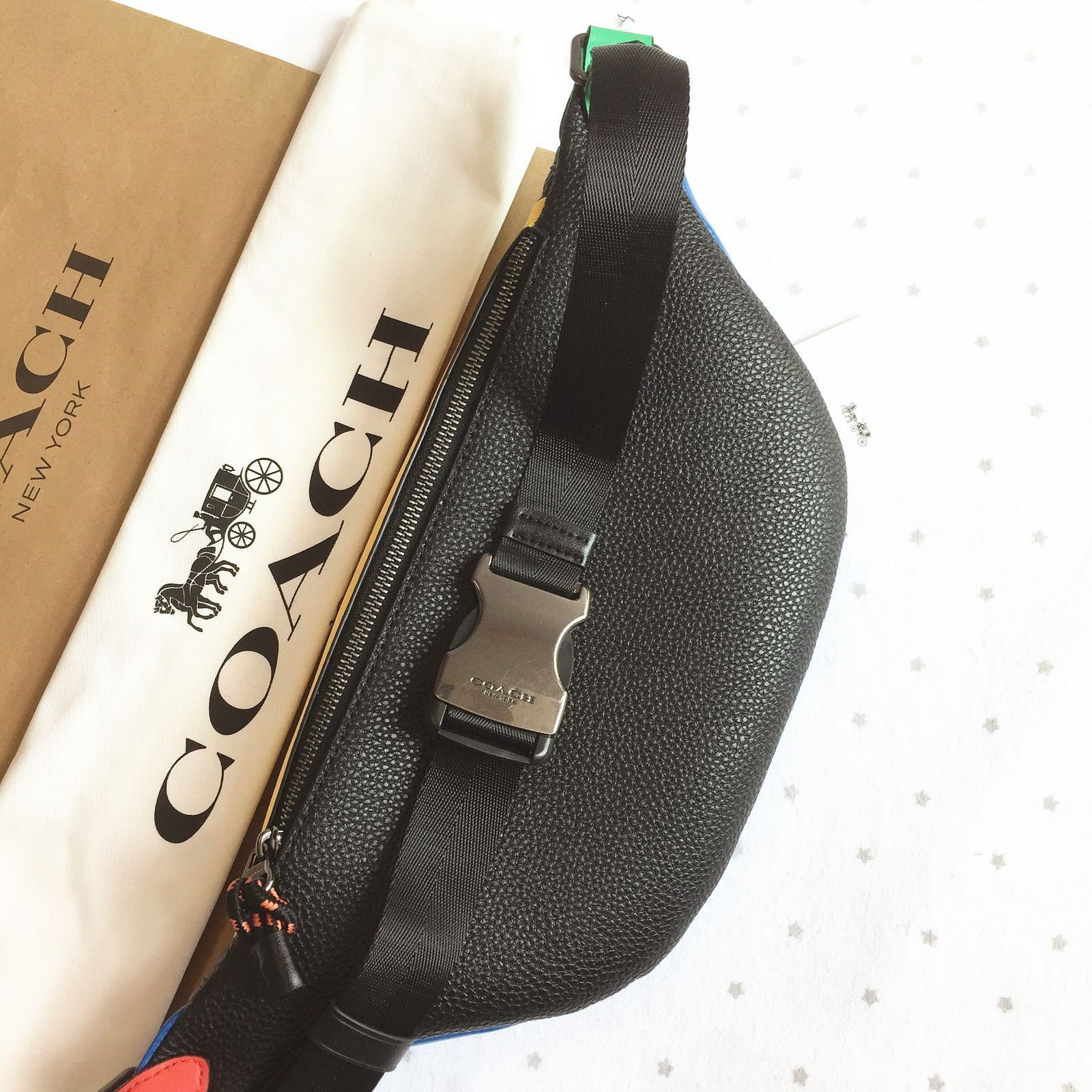 新品】 COACH コーチバッグ C7248 レキシー コーチ×マイケル?B?ジョーダンコラボ ボディーバッグ ベルトバッグ ウエストバッグ  アウトレット品 - メルカリ