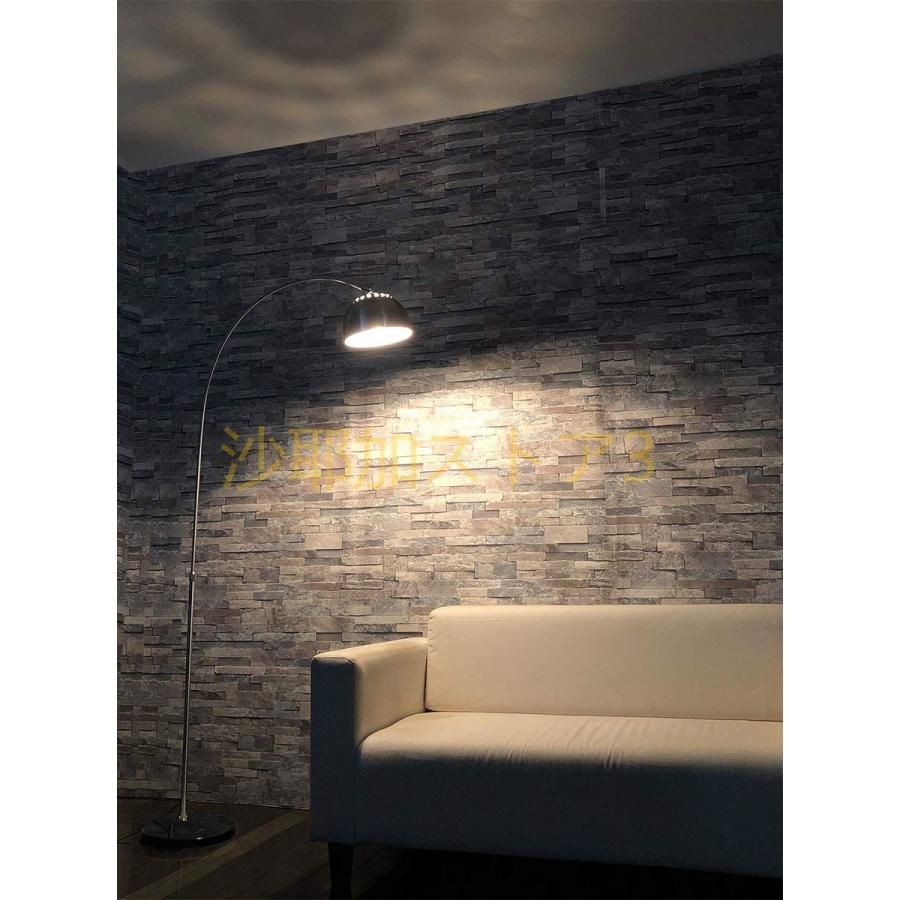 フロアライト フロアスタンド アルコランプ アルコアーチ Midi Arco Curva 大理石ベース デザイナーズ照明 北欧