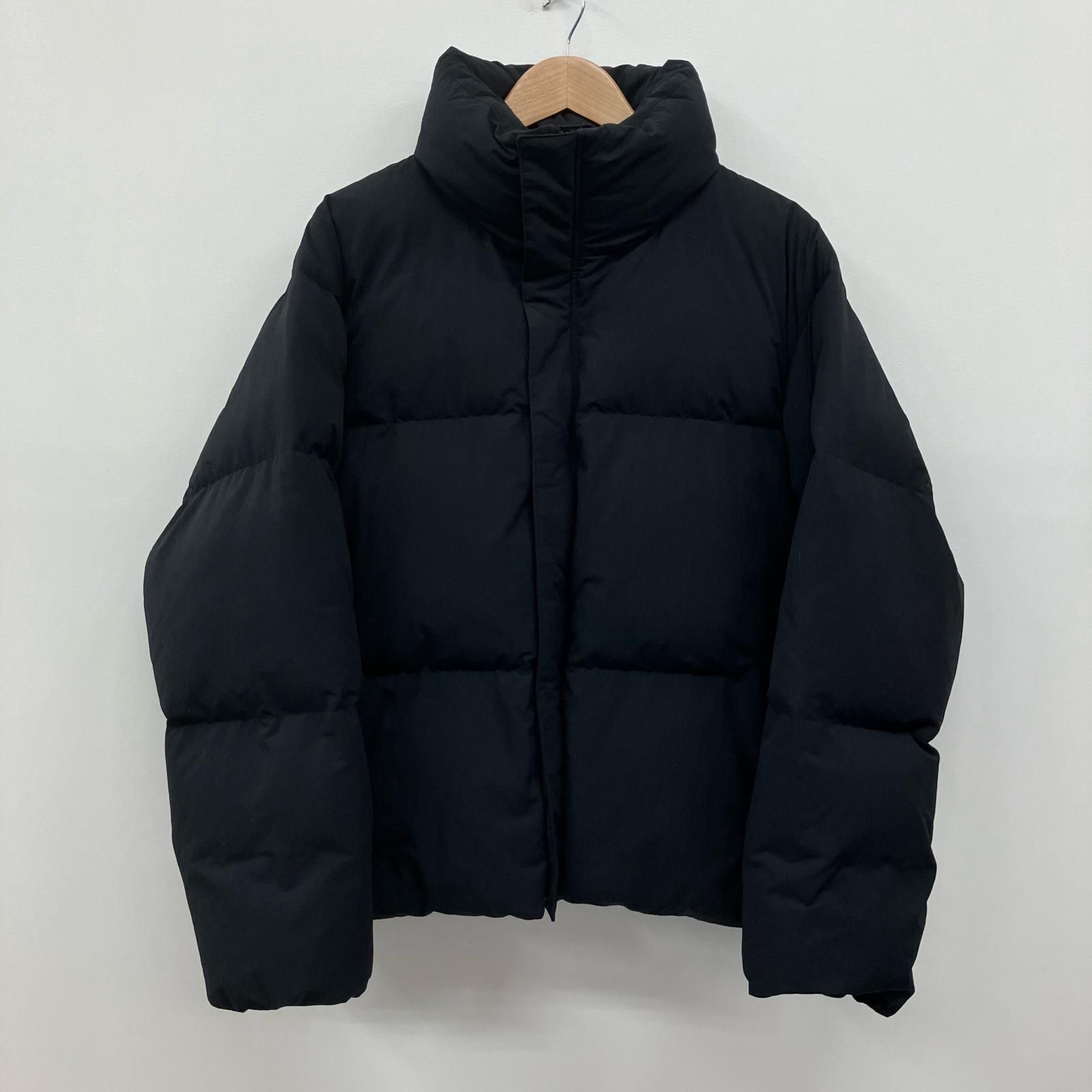 UNIQLO U パデッドボリュームジャケット ブラック　Sサイズ 美品】UNIQLO U ユニクロユーブラック デニムジャケット Sサイズ