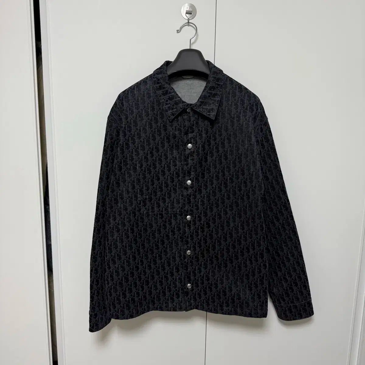 54size DIOR ディオール オブリーク ベロア ジャケット