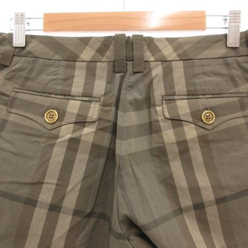 バーバリー ロンドン パンツ ノバチェック タグ付き ㉜未使用☆44