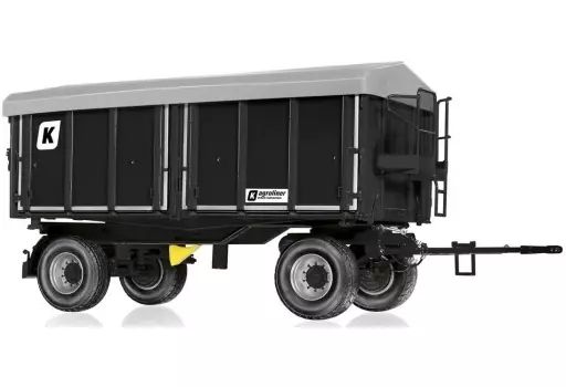 ミニカー　1/32 Kroger 2車軸 3方向開閉トレーラー HKD 302(ブラック) [077867] 中古】ミニカー 1/32 Kroger 2車軸 3方向開閉トレーラー HKD 302