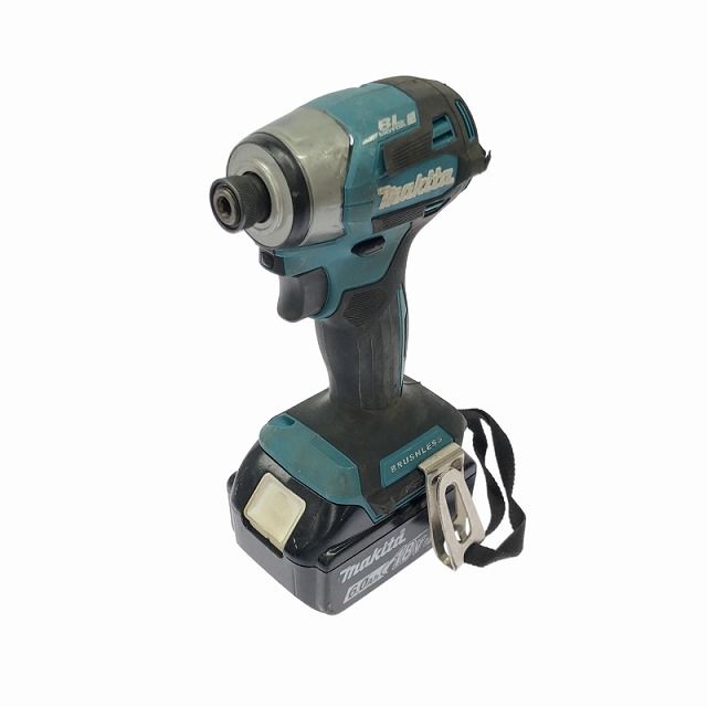 品 makita マキタ 18V充電式インパクトドライバ TD173D 青 ブルー バッテリー 18V 6.0Ah 充電器付き 電動工具 締め付け112784