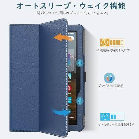 Fire HD 8 ケース 2022/2020 TiMOVO 新型 Fire HD8/HD8 Plus ケース