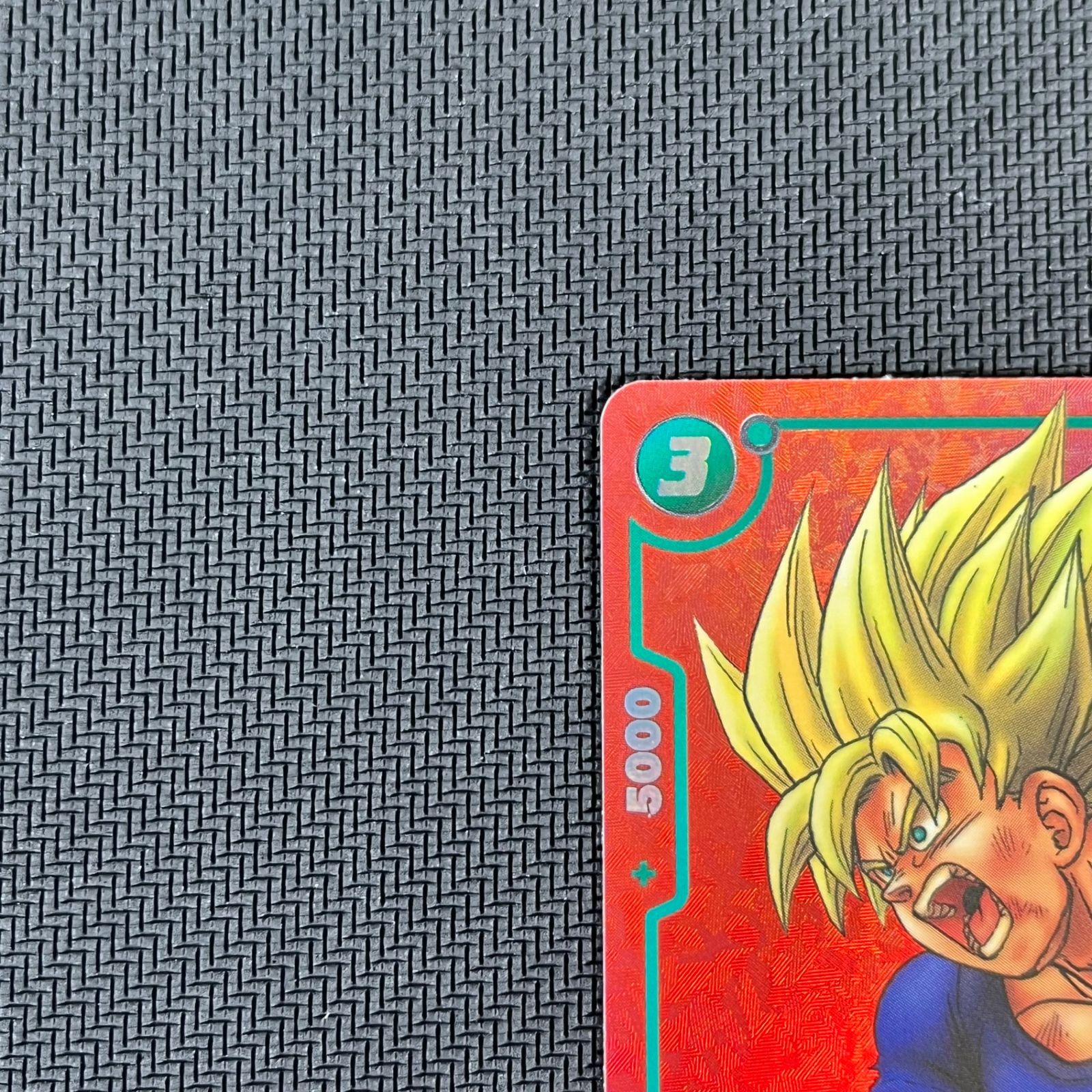 DBFW 孫悟空　FP-034 漫画イラスト 孫悟空(パラレル/赤背景/漫画絵)【PR☆】{FP-034} - カード