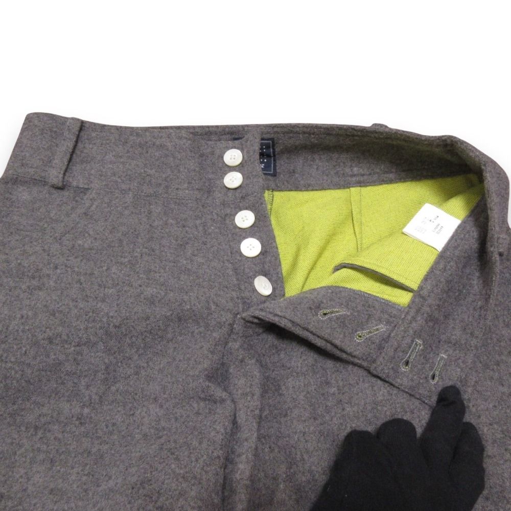 美品 mina perhonen ミナペルホネン asphalt ウール アンゴラブレンド  