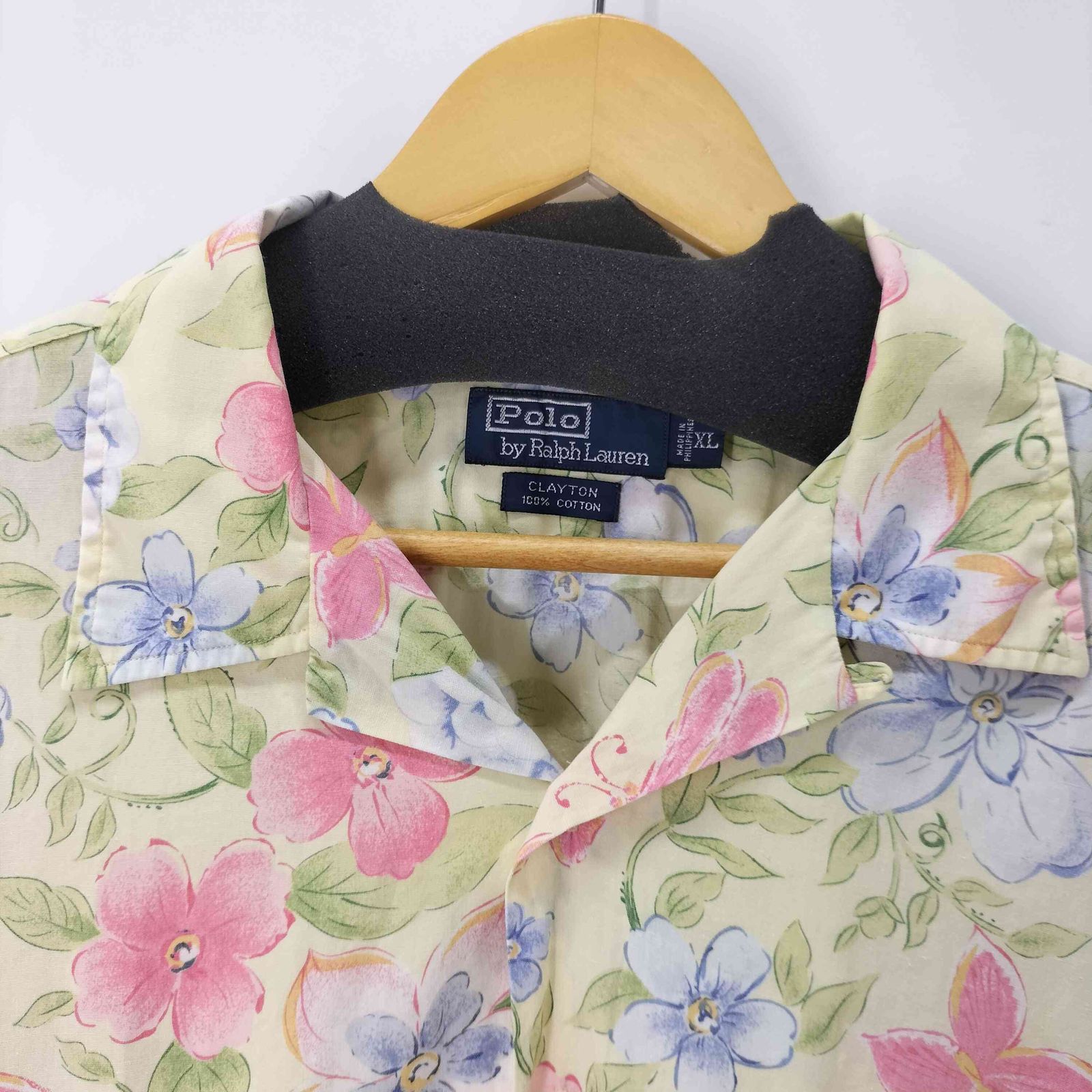 ポロバイラルフローレン Polo by RALPH LAUREN 90S CLAYTON S/S 花柄 