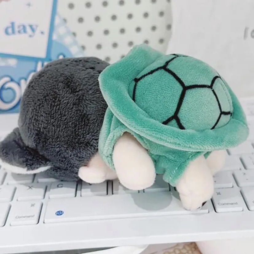 10センチぬいぐるみ用の可愛いカメの甲羅の服です✨SKZOO
