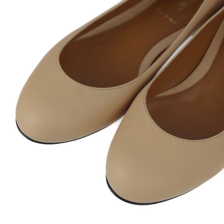 FENDI フェンディ フラットパンプス パンプス - レザー ベージュ
