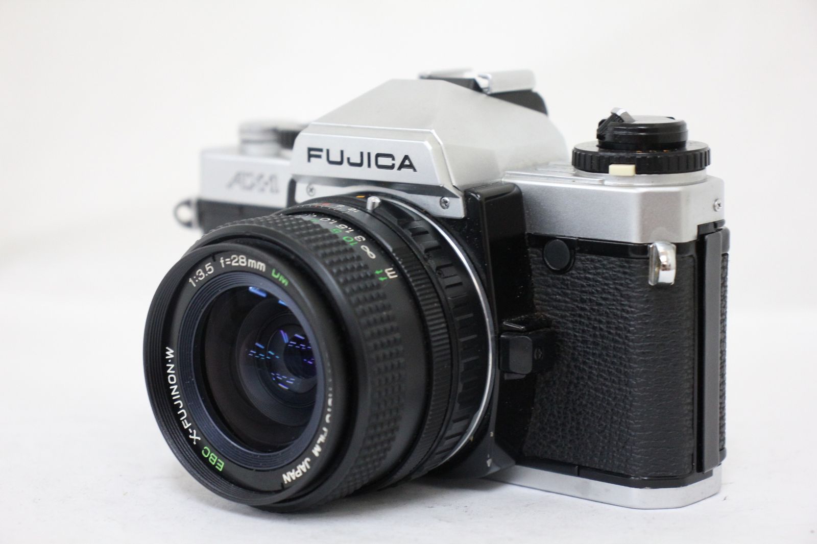 返品保証 フジカ FUJICA AX-1 EBC X-FUJINON-W 28mm F3.5 DM ボディレンズセット e2629