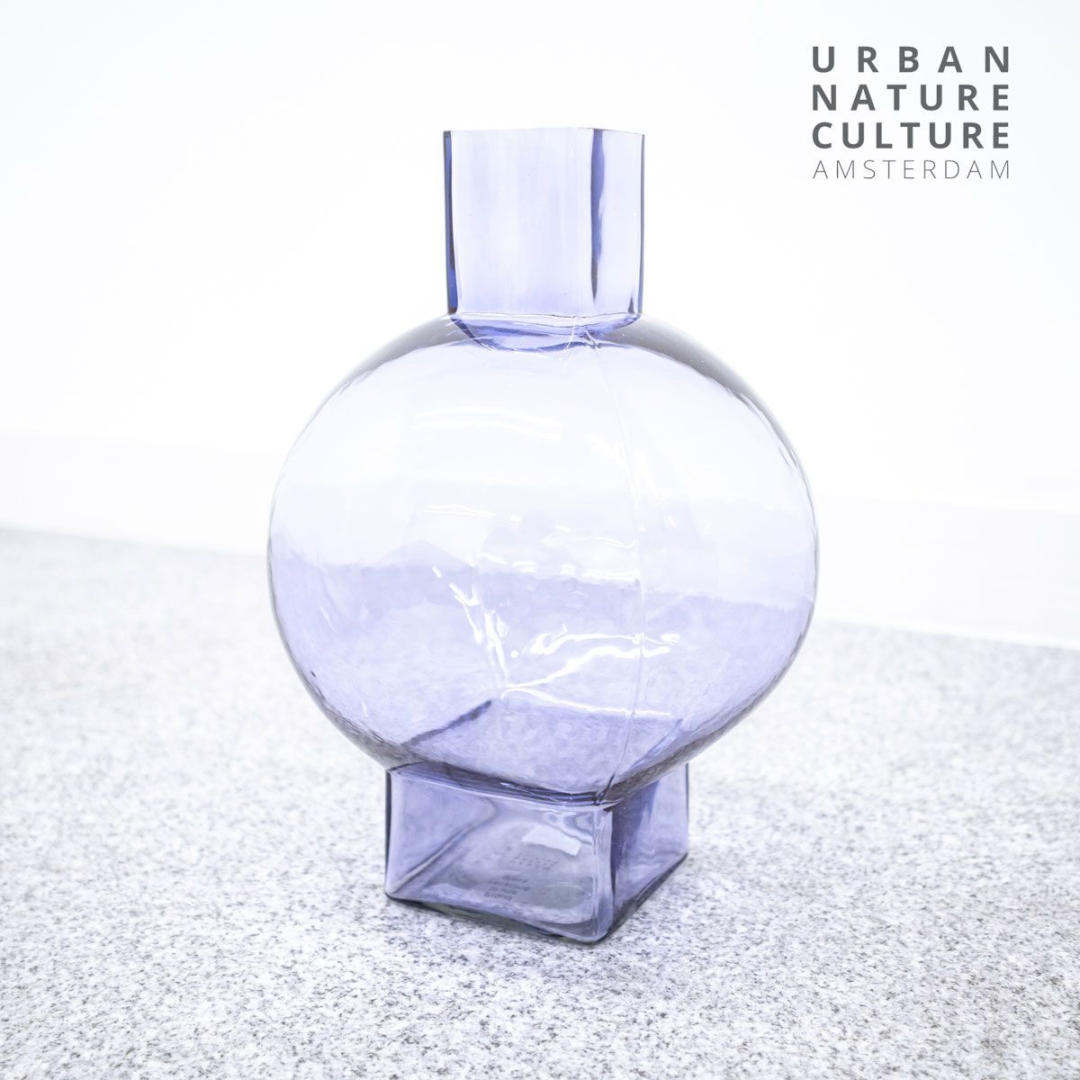 URBAN NATURE CULTURE アーバン ネイチャー カルチャー Vase Cho Orchid Bloom ベース オーキッド ブルーム 花瓶 フラワーベース ガラス パープル