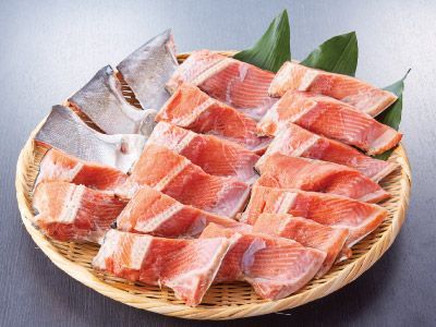 紅鮭カマ2kgセット