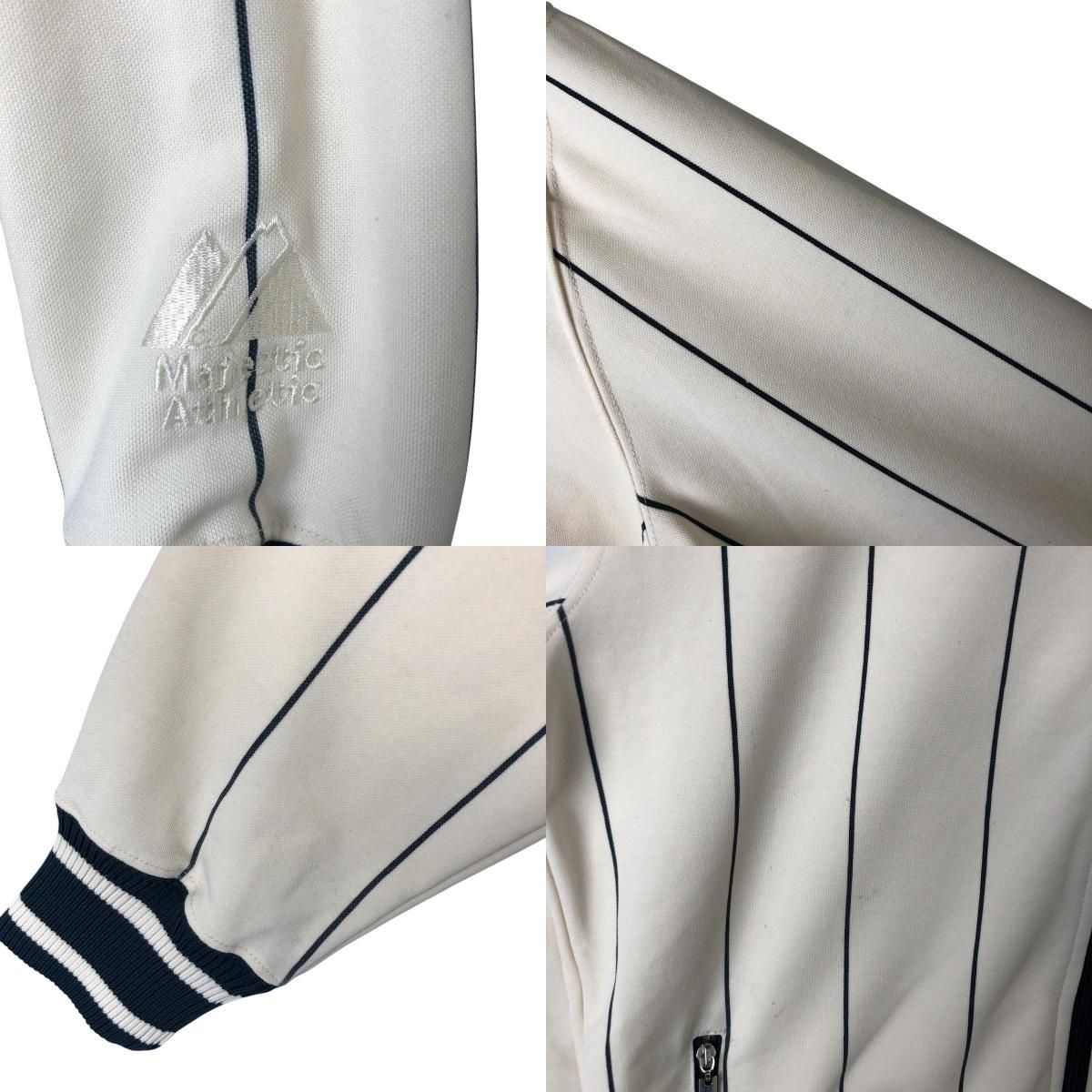 MLBニューヨークヤンキース メジャー ジャージトラックジャケット アメリカ古着 古着 majestic MLB NEW YORK YANKEES ニューヨークヤンキース