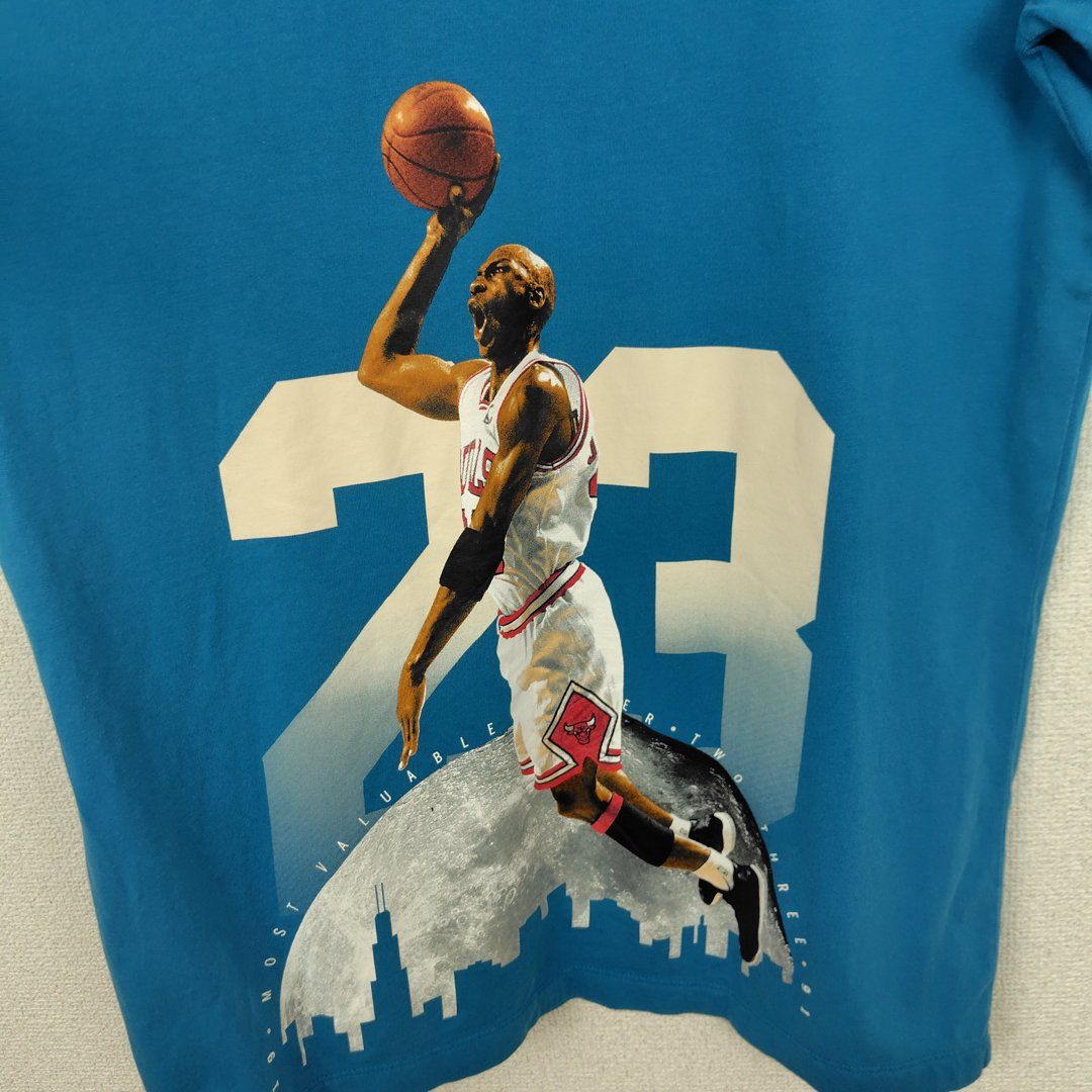 マイケルジョーダン tシャツ ヴィンテージ Mサイズ相当 NBA ジョーダン Michael Jordan マイケルジョーダン XL ラップTシャツ NBA