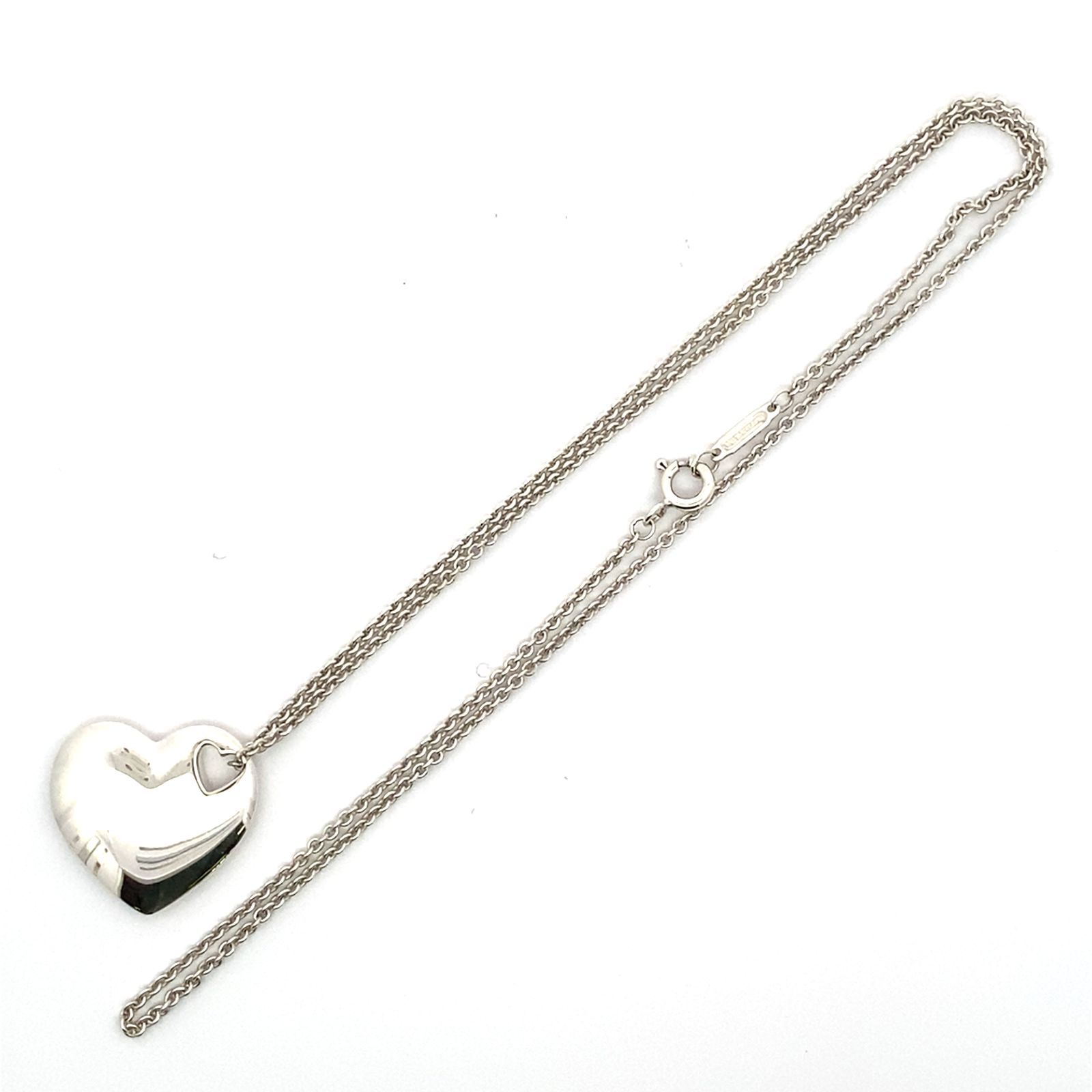 Tiffany & Co. ハート型ネックレス　AG925 TIFFANY&Co. ティファニー Tiffany&Co. オープンハート