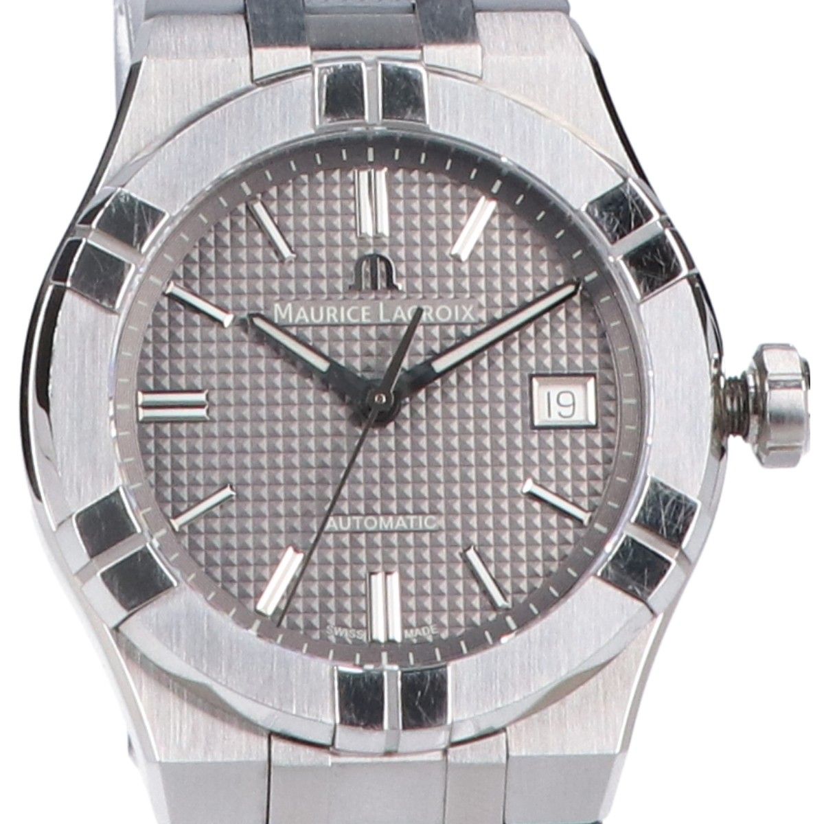 MAURICE LACROIX モーリスラクロア AI6007-SS000-230-2 AIKON AUTOMATIC DATE 39MM 自動巻き