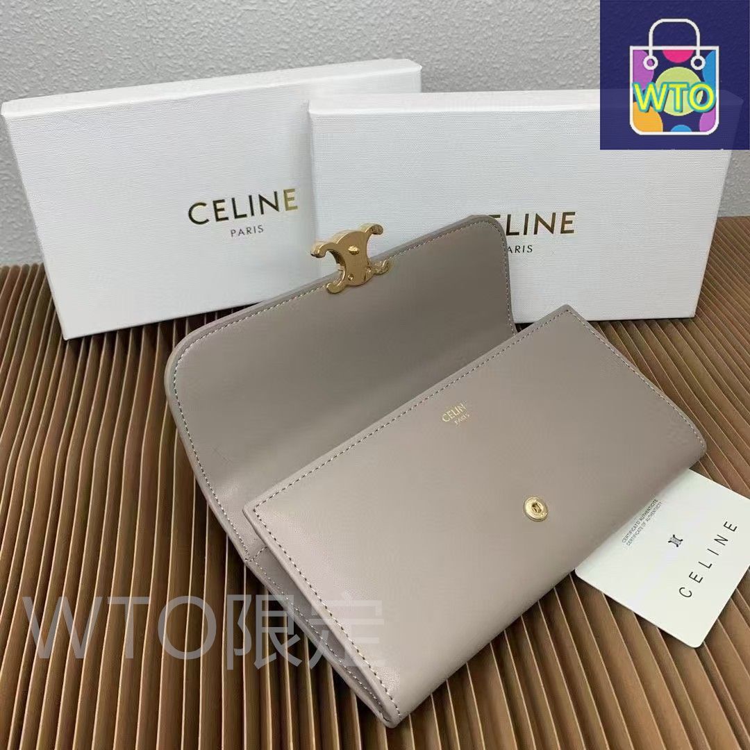 ☆美品☆【新品未使用品】CELINE モノグラム 長財布 CELINE - セリーヌ モノグラム 長財布 の通販 by Oui