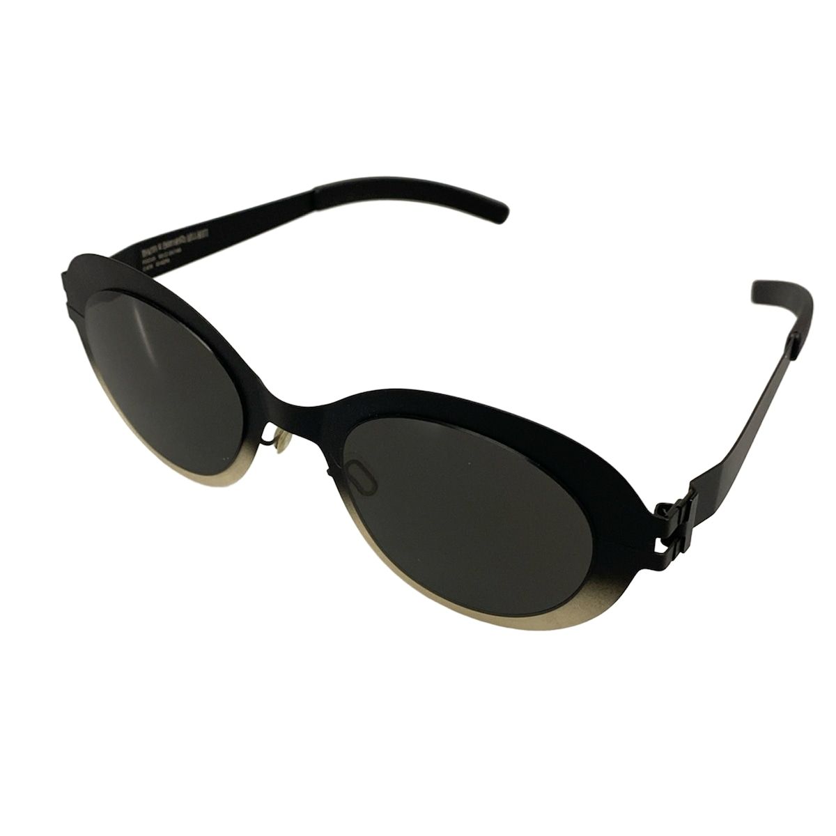 bernhard willhelm ベルンハルトウィルヘルム サングラス ベルンハルトウィルヘルム FOCUS C476 黒×白 MYKITA ボストン