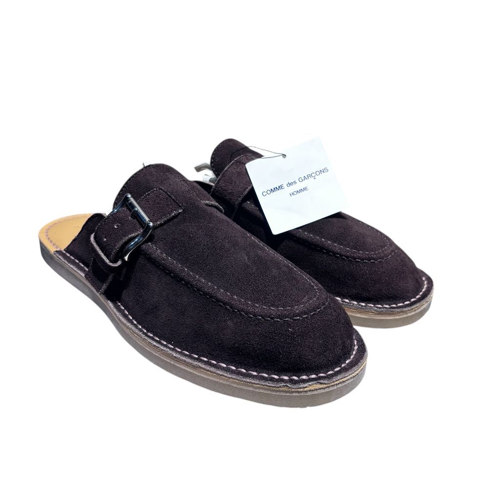 COMME des GARCONS HOMME コムデギャルソンオム SUEDE SANDAL サンダル HK-K106-001-2-2 ブラウン size 26 代官山A10