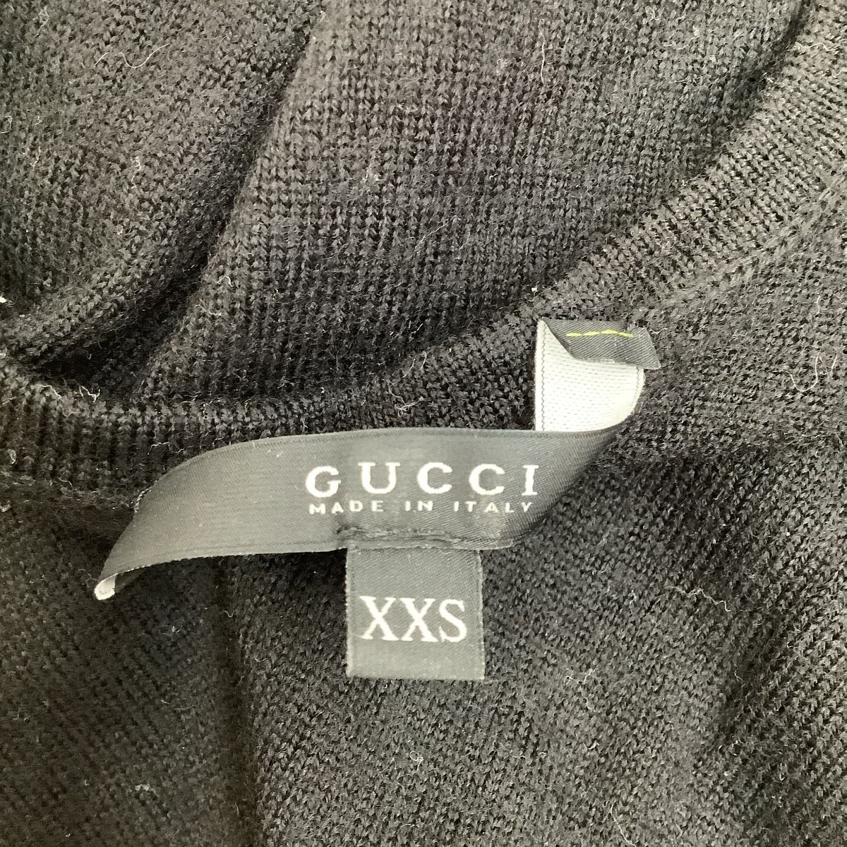 ♪♪GUCCI グッチ レディース ウール ニット SIZE XXS ブラック