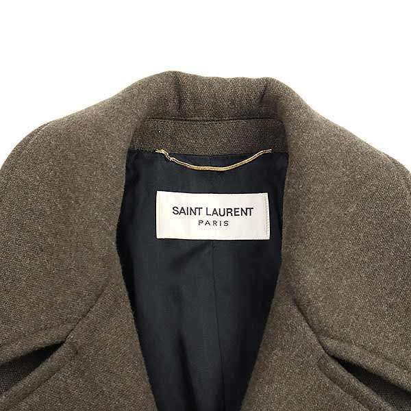 SAINT LAURENT カシミヤPコート コート