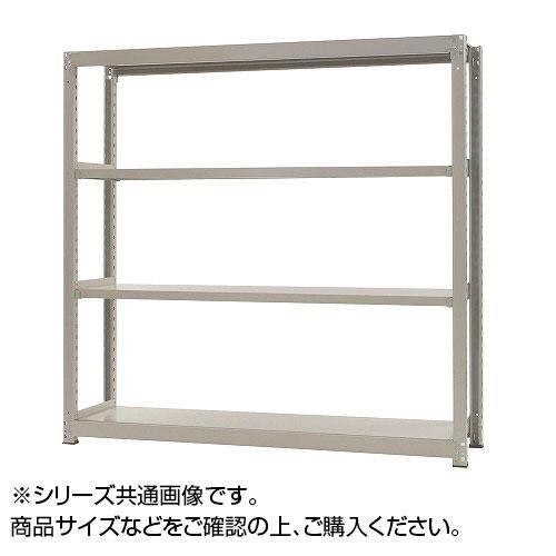 【新品・4営業日で発送】北島 中量ラック 耐荷重300kgタイプ 単体 間口1500×奥行900×高さ1200mm 4段 ニューアイボリー